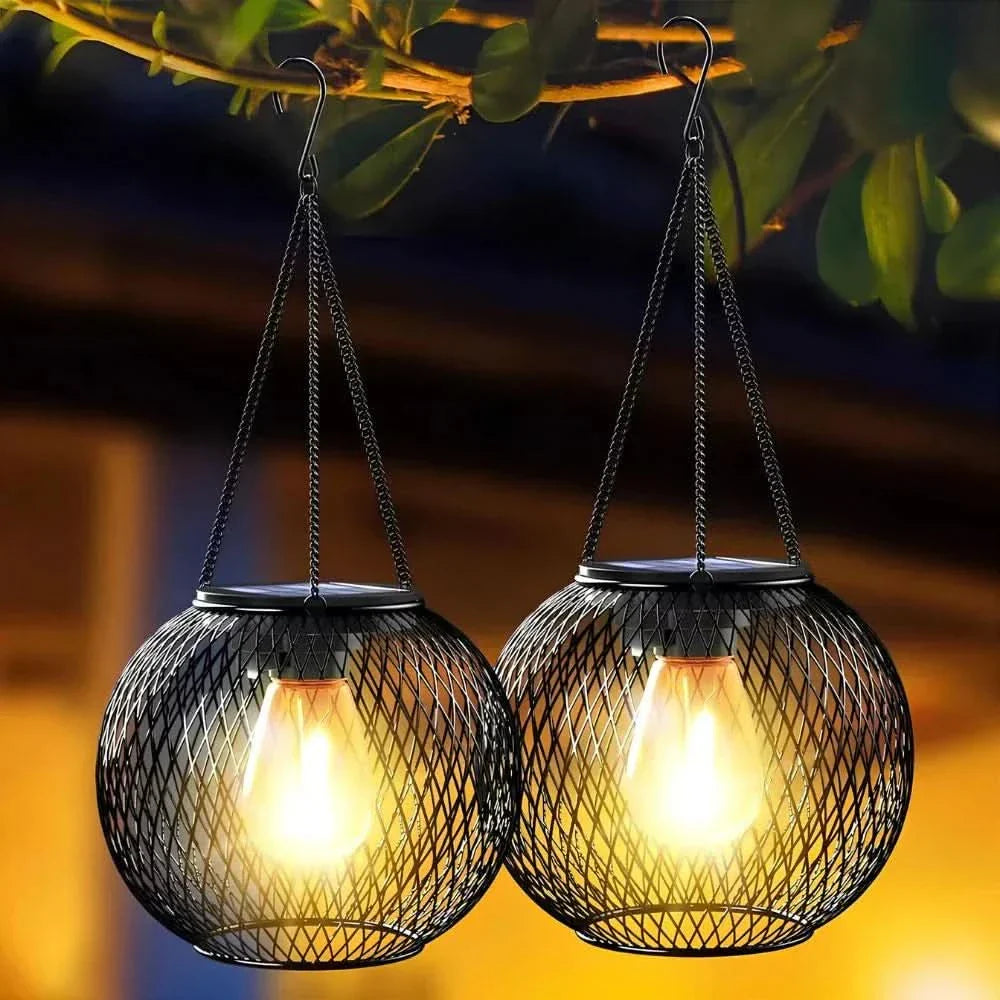Lanterna Solare Sunny Garden – Luce LED da Esterno Impermeabile con Sensore Automatico