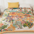 Coperta in Cotone Sienna Floral Bloom