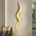 Lampada da Parete LED Curva Moderna per Interni con Illuminazione Atmosferica