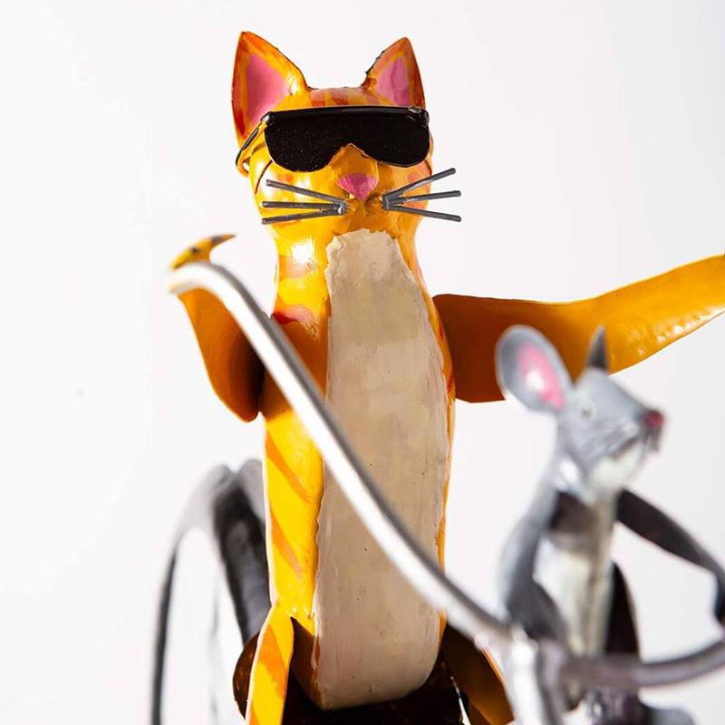 Mulino a vento per animali in bicicletta
