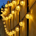 LumeGlobe – Luci da Giardino in Vetro Crackle Solari
