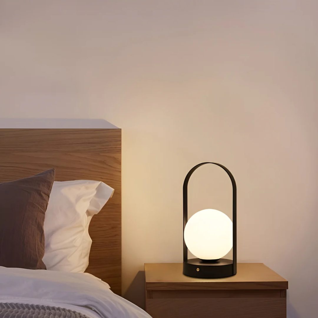 Cindor - Lampada da Tavolo Wireless Ricaricabile