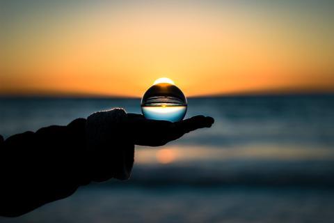 Sphera - Obiettivo fotografico con sfera di cristallo