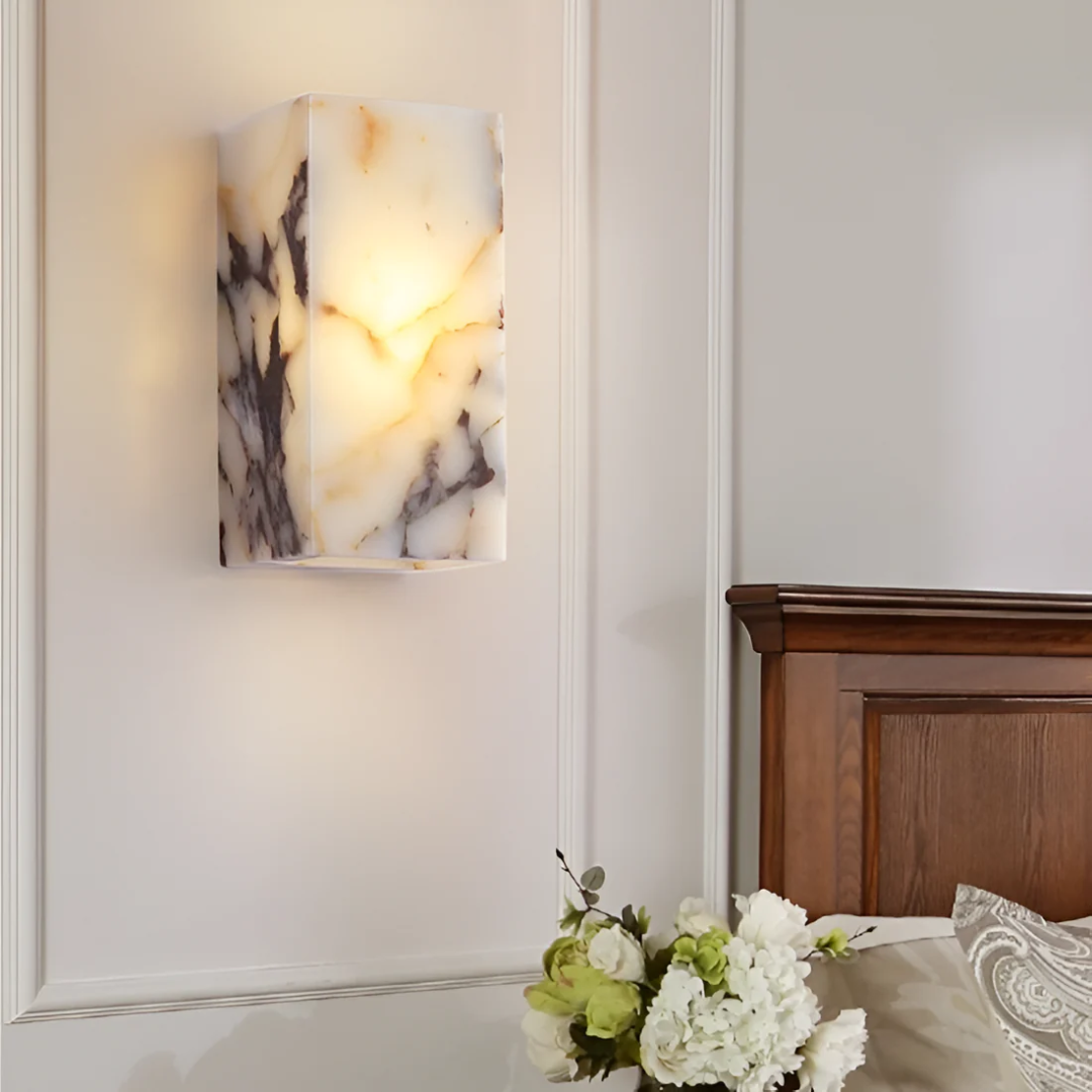 Xera - Applique da muro in pietra naturale di lusso