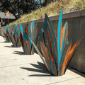 Lampada decorativa stilosa a forma di agave che mette in risalto la bellezza naturale dello spazio