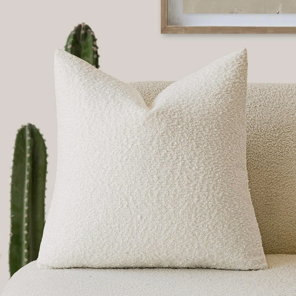 Fodera per Cuscino Boucle Tulum 45x45cm Cuscino Decorativo