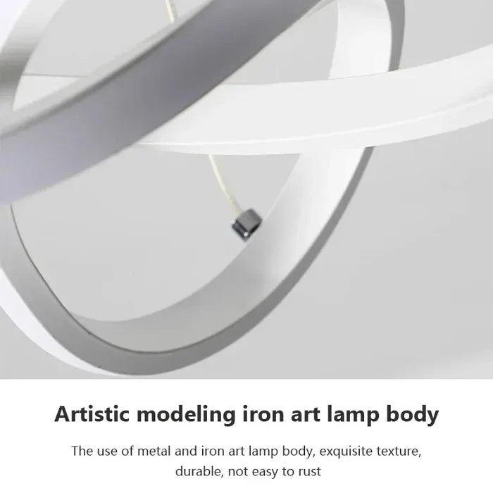 Lampada da soffitto LED moderna - WaveGlow