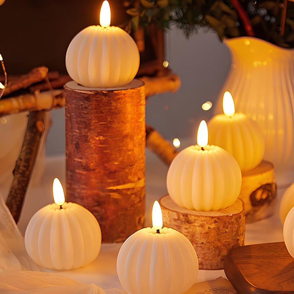 Autunno – Flamfri Ljus con Illuminazione Suggestiva