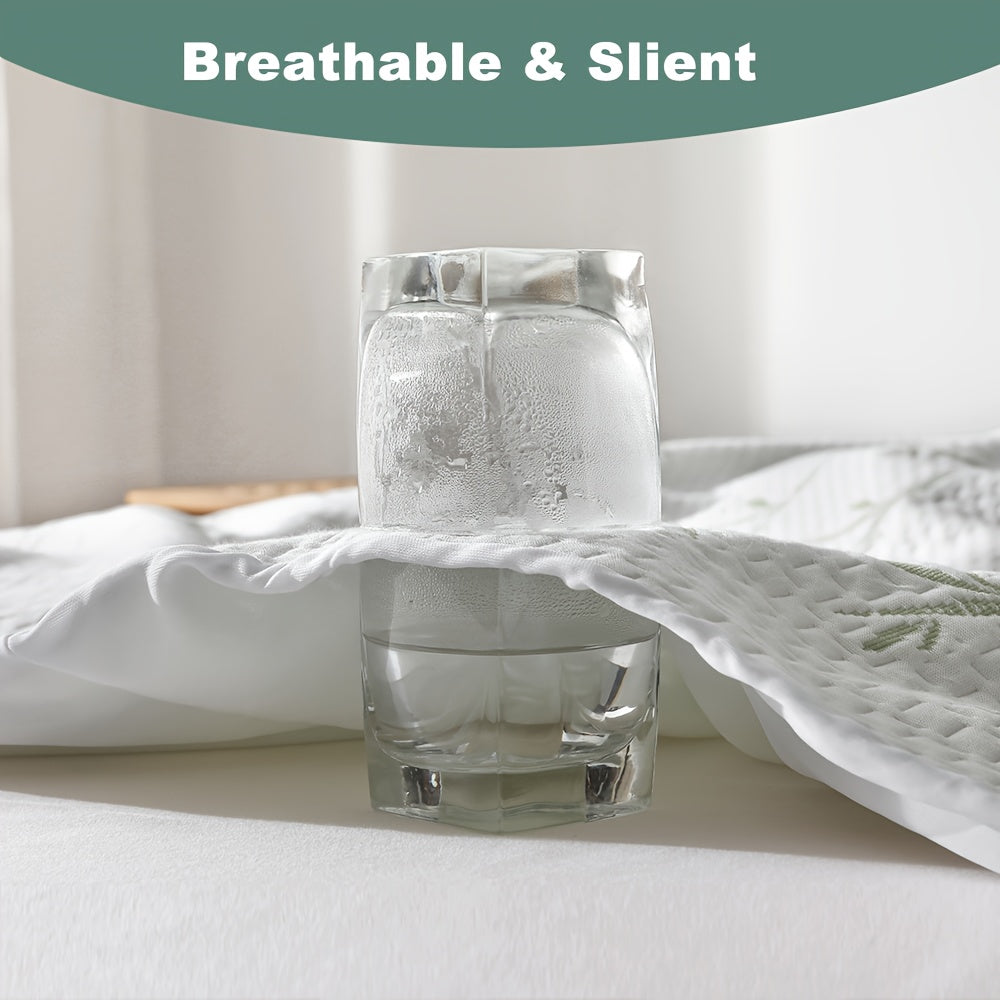 BambooCool Protezione per Materasso – Traspirante e Rinfrescante per un Comfort di Sonno Migliorato