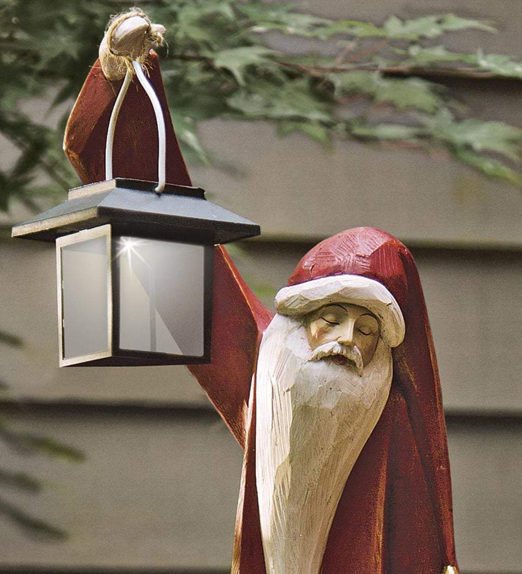 Scultura di Babbo Natale e Pupazzo di Neve