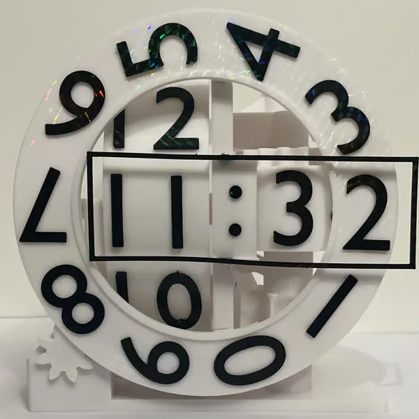 ModernTick™ | Un pezzo d'affermazione con design 3D per ambienti alla moda