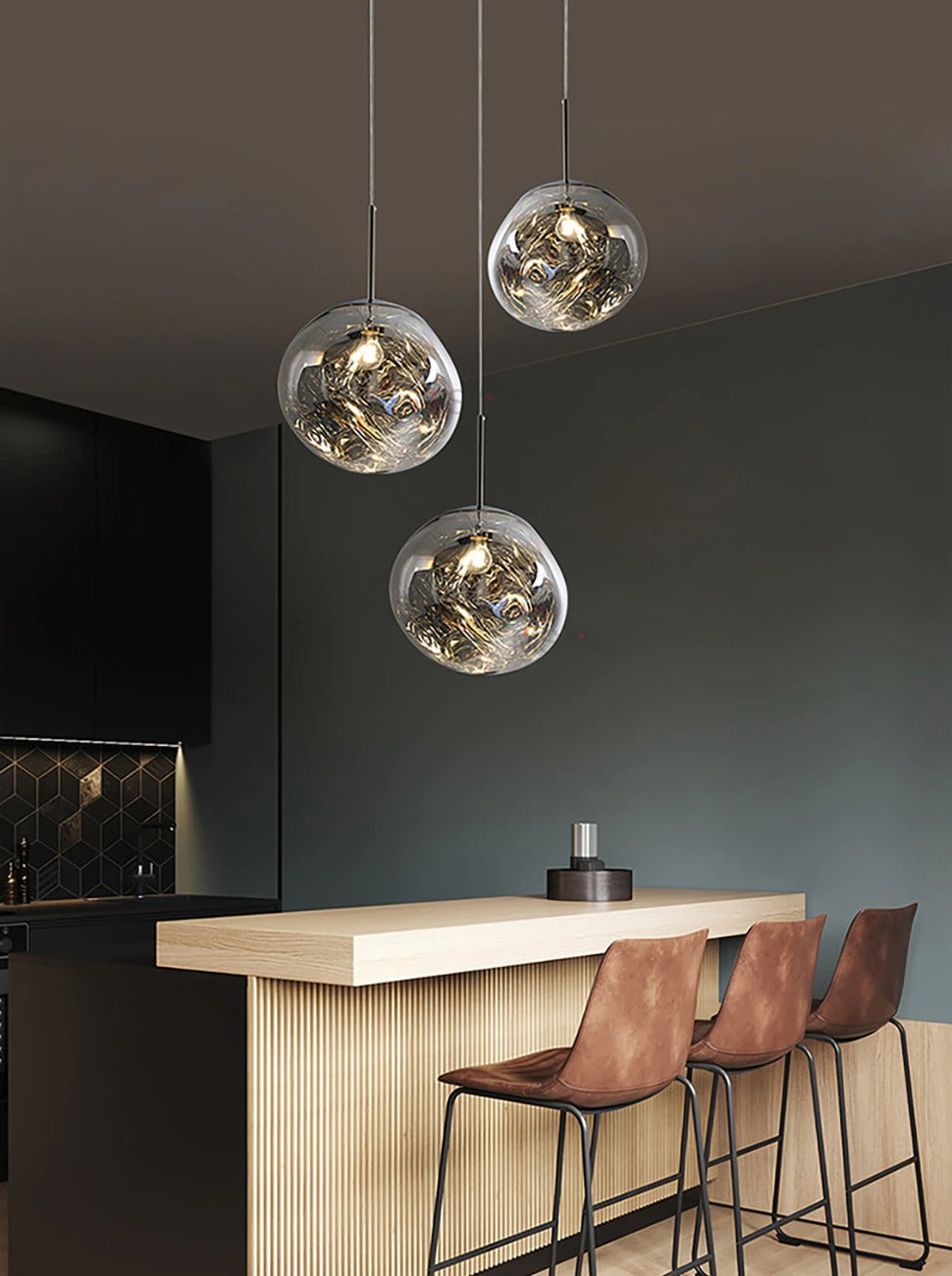 ChicGlow Pendel - Luce a sospensione LED di lusso per la casa