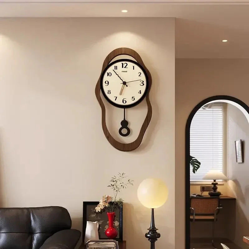 Orologio da Parete in Legno Sienna