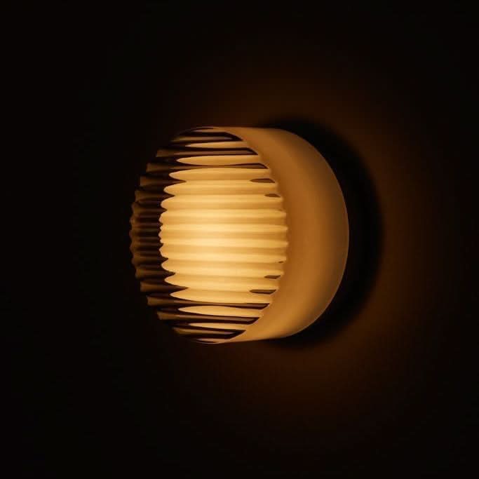 Moderna Lampada da Parete LED Rotonda