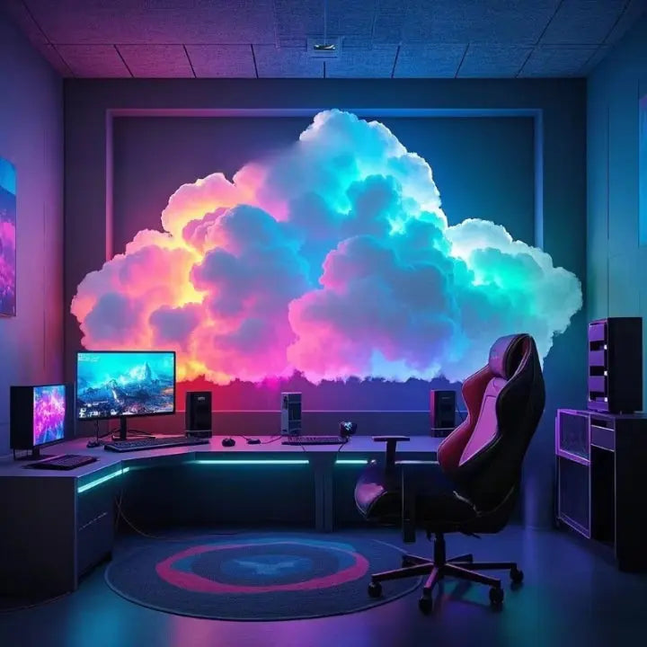 Luce Magica LED Cloud — Immergiti in una tranquillità magica e momenti incantevoli di benessere