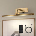 Illuminazione a batteria per quadri con telecomando e timer, luci galleria wireless in ottone 3Cct luci d'arte ricaricabili