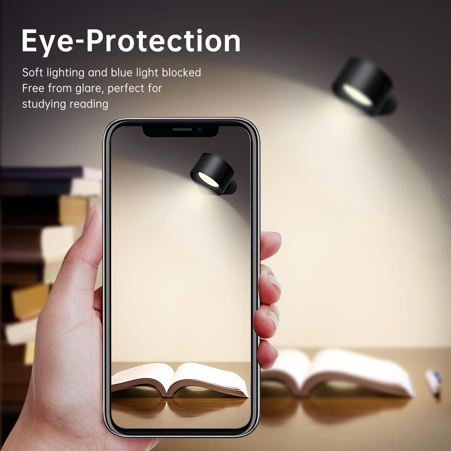FlexiLamp – Luce da Parete LED Ricaricabile Wireless 360° per Interni ed Esterni