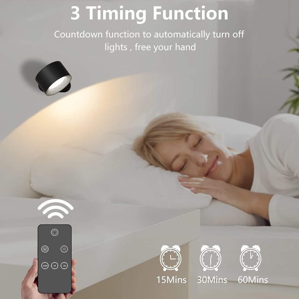 FlexiLamp – Luce da Parete LED Ricaricabile Wireless 360° per Interni ed Esterni