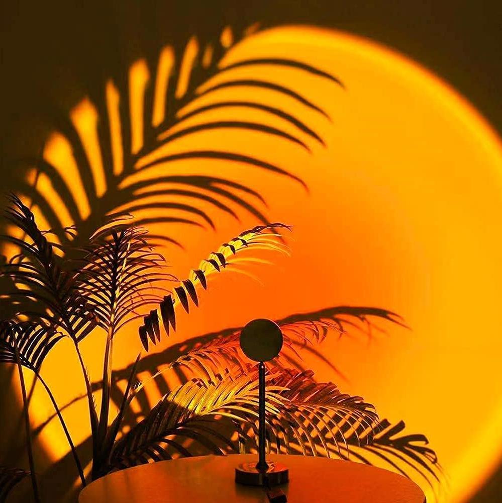 Lampada Moderna del Tramonto con Effetto Luminoso