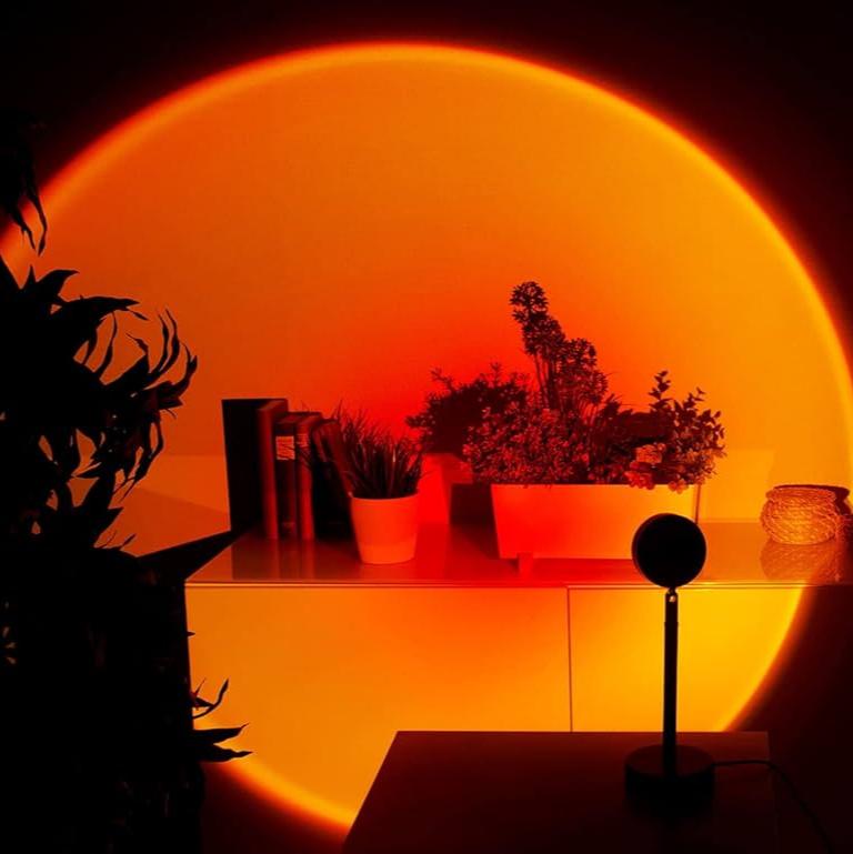 Lampada Moderna del Tramonto con Effetto Luminoso