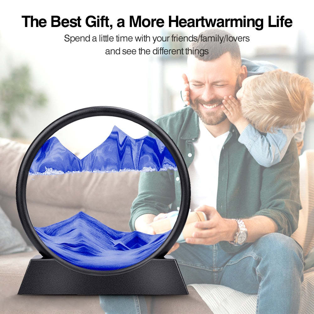 SandTraum - Regalo perfetto - Clessidra 3D scena di sabbia profonda | 50% SCONTO