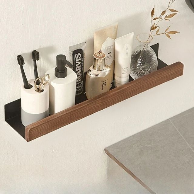Mensola da Bagno a Muro Senza Foratura