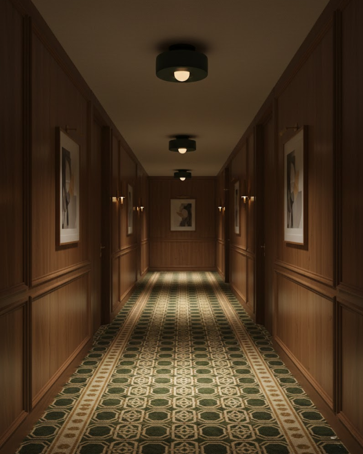 Velmira | Illuminazione a soffitto scultorea a LED con luce bianca calda 3000K per interni moderni