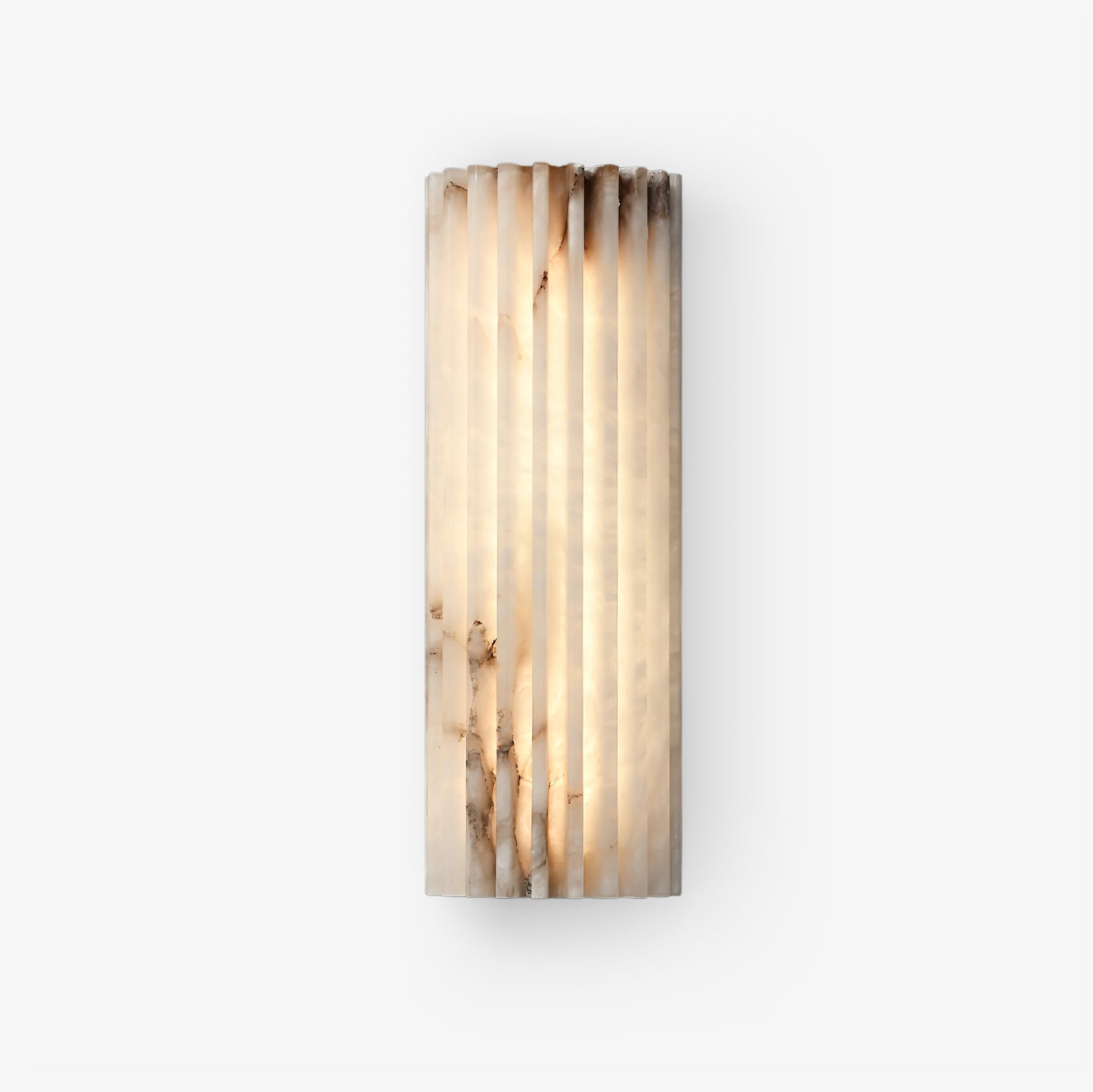 Campbell | Applique da Parete in Alabastro di Lusso, Lampada da Parete LED Moderna per Soggiorno, Camera da Letto e Corridoi