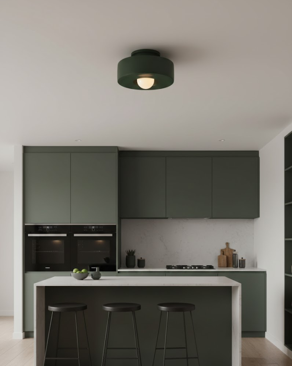 Velmira | Illuminazione a soffitto scultorea a LED con luce bianca calda 3000K per interni moderni