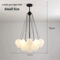 Lampadario Karlene con Palline Opache