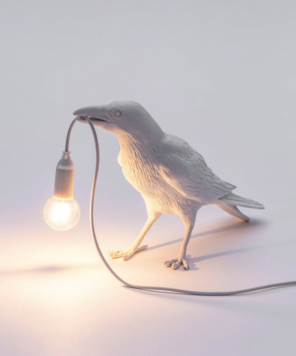 Lampada da Tavolo Corvo - Illuminazione Unica e Artistica