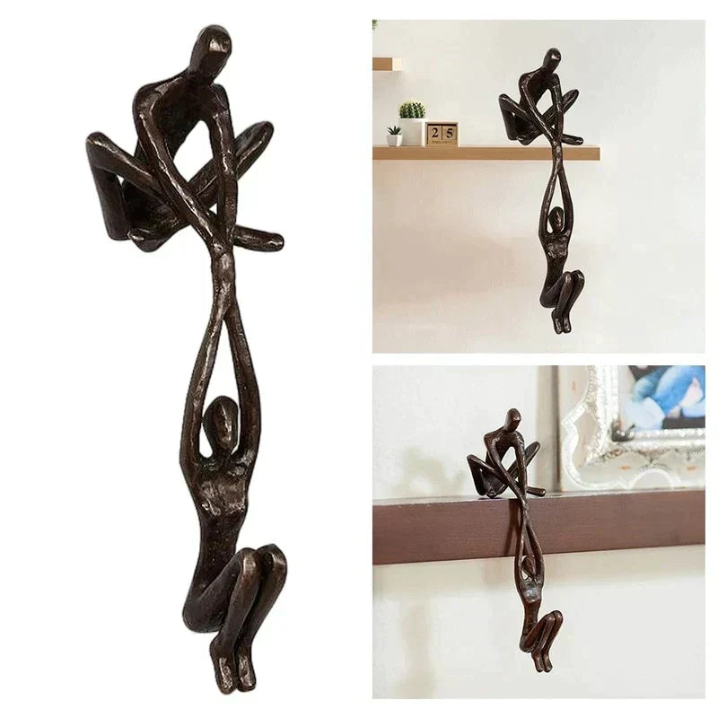 Lanoria - Scultura Statua Amore e Forza Decorativa