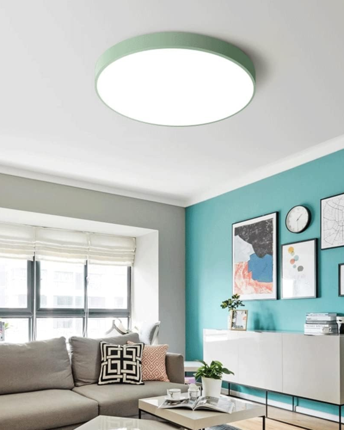 Moravia - Lampada a soffitto con design moderno