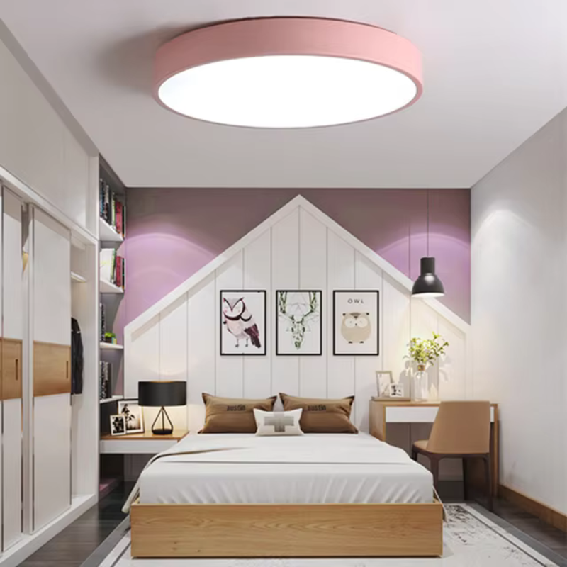 Iserene - Lampada da soffitto LED rotonda dimmerabile