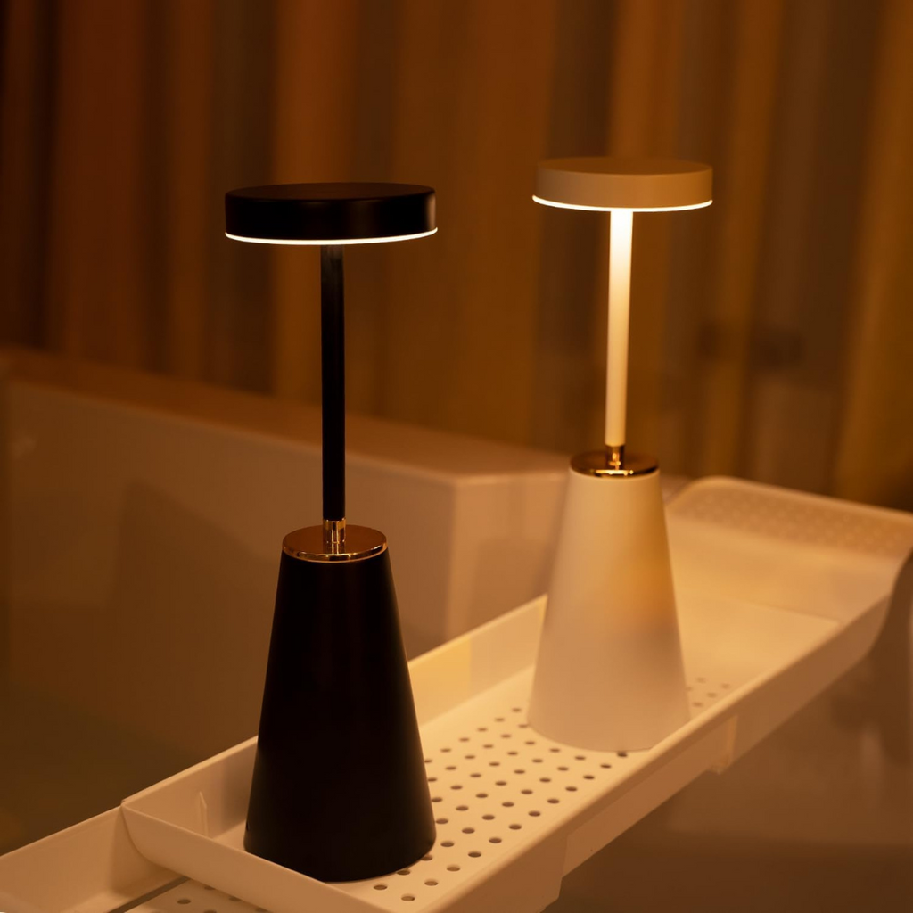 Gleon - Lampada da Tavolo Wireless Ricaricabile