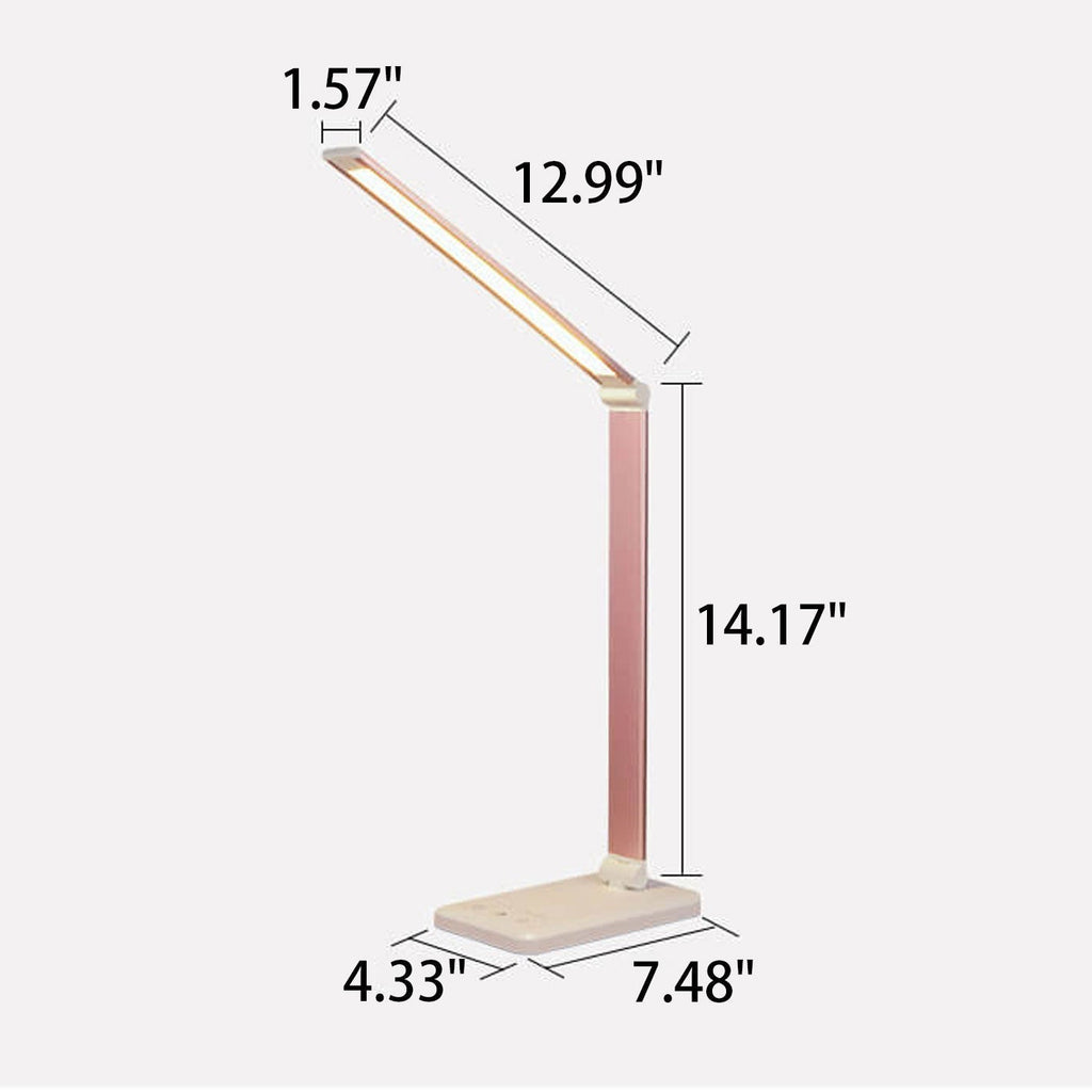 Nordic Creative Lampada da Scrivania Pieghevole Touch Dimmabile LED
