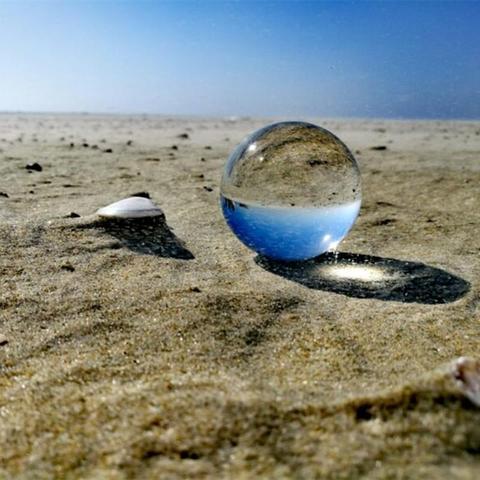 Sphera - Obiettivo fotografico con sfera di cristallo