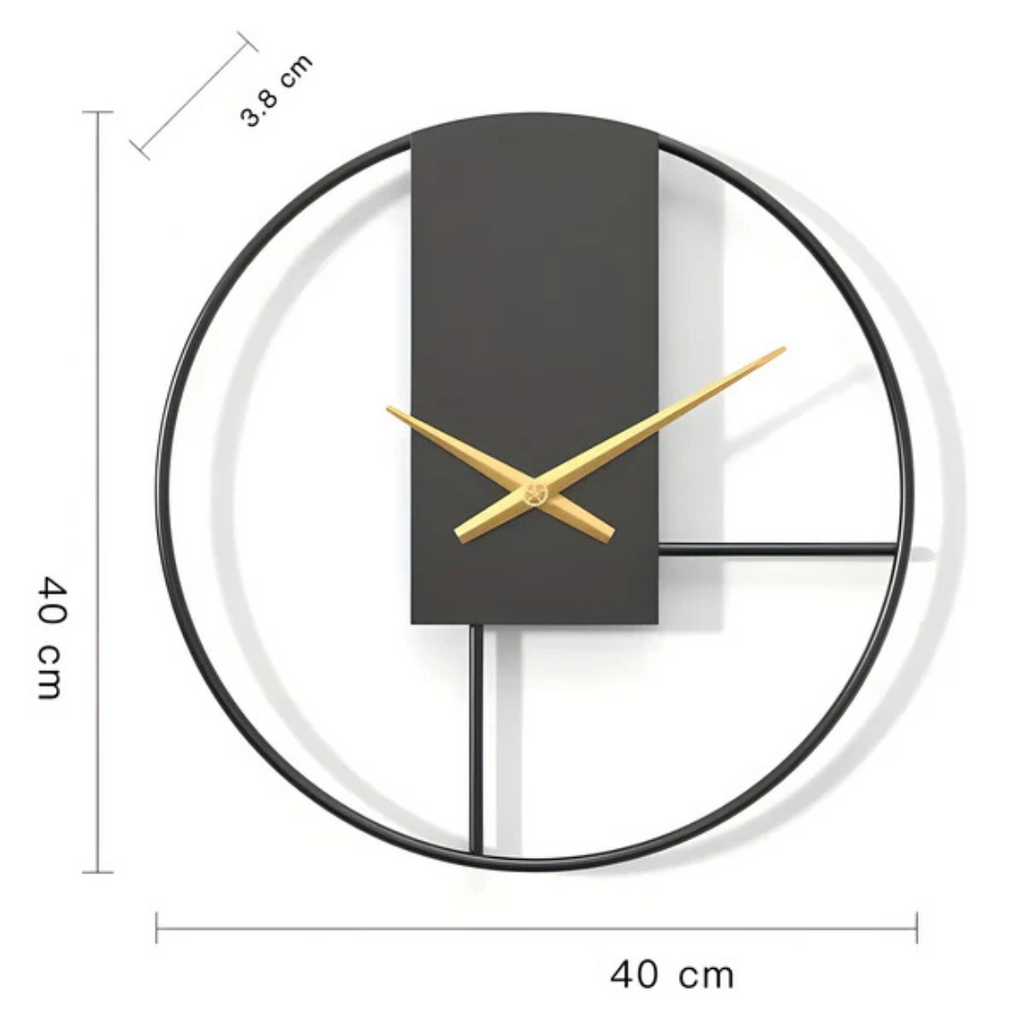 Aurum - Orologio da Parete Minimalista | Elegante e Silenzioso