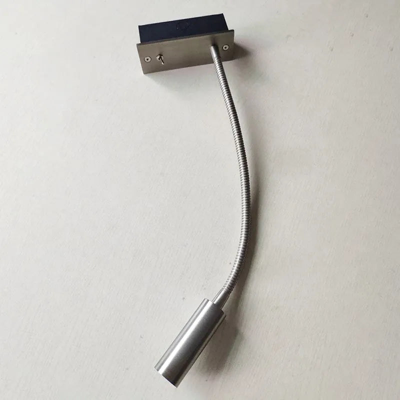 Lampada da Lettura a LED da Parete Regolabile Flessibile per Comodino