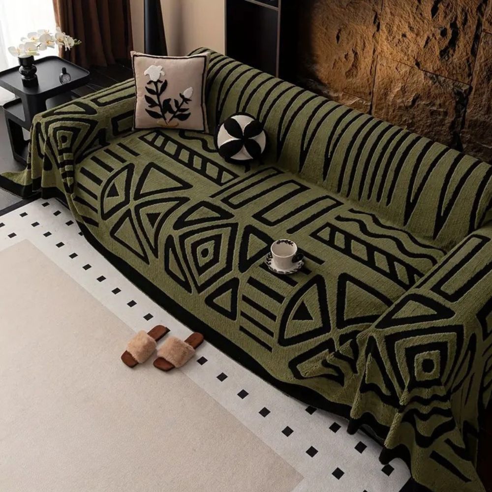 Copertura per Divano Luxury Urban Maze