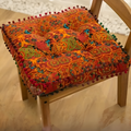 Cuscino da Terra Ricamato Bohemien