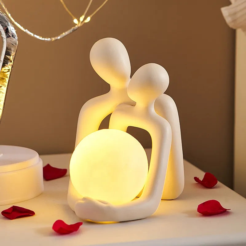 Luce d'atmosfera in ceramica - LunaGlow