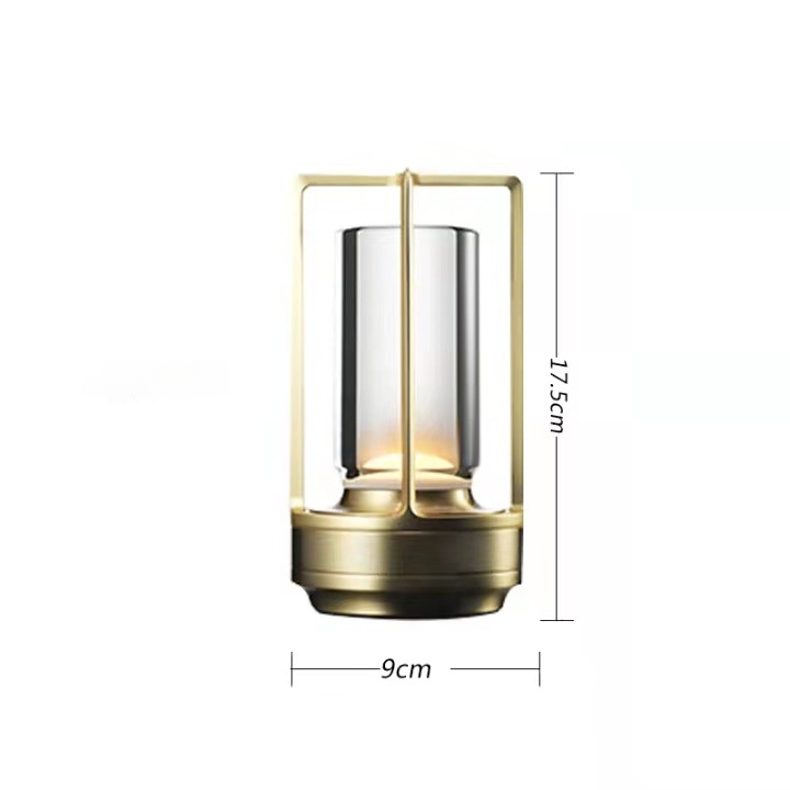 Lampada a filo - Dimmerabile e Ricaricabile, Lampada da Tavolo Impermeabile