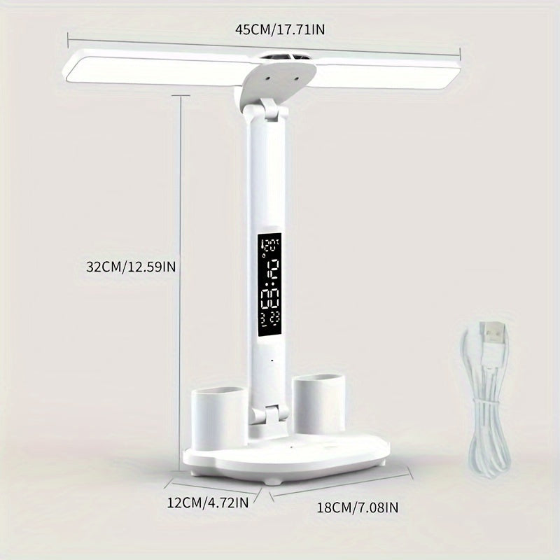 Lampada da Scrivania LED Regolabile - Per Illuminazione Perfetta e Comfort