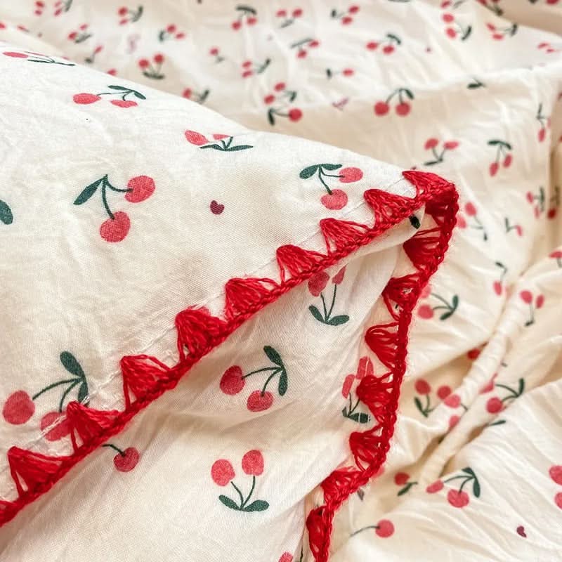 Set di Biancheria da Letto Blossom & Berry Dream 4pz Copripiumino Floreale