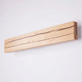Lampada da Parete in Legno Naturale Illuminazione Armoniosa e Struttura Durevole