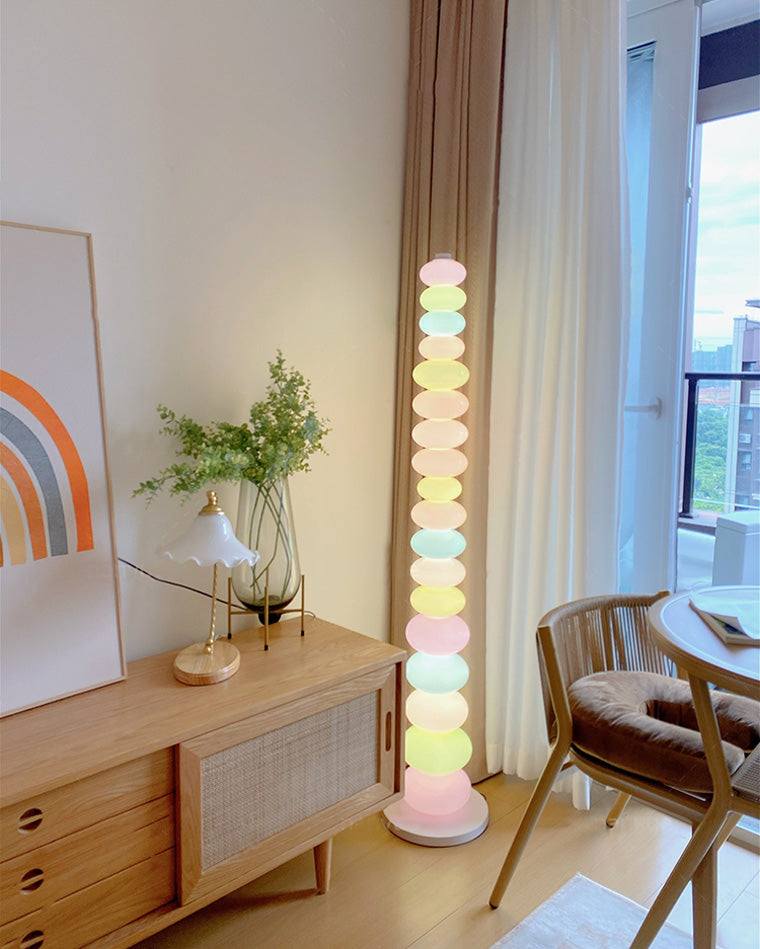Avenora | Lampada da Terra Scultorea con LED da 2400lm per Soggiorni Moderni