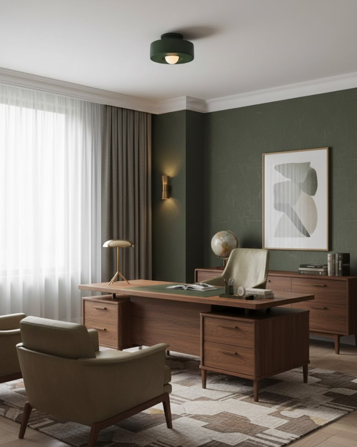 Velmira | Illuminazione a soffitto scultorea a LED con luce bianca calda 3000K per interni moderni