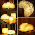 Lampada da libro pieghevole con luce LED calda - StoryGlow