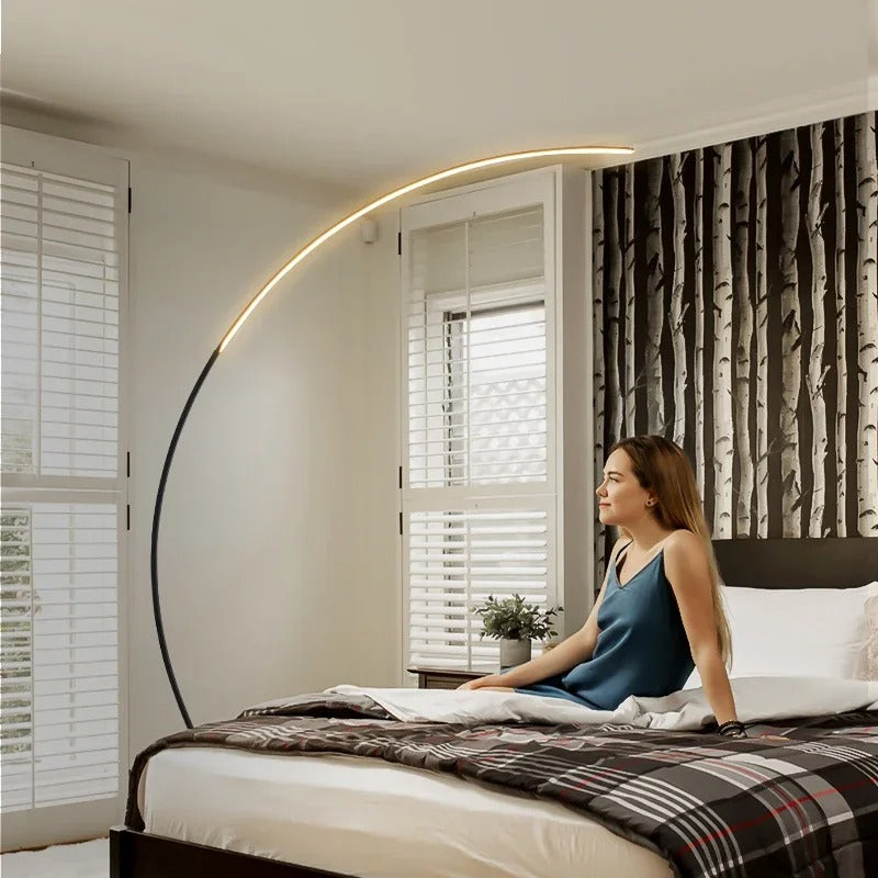 Lampada da Terra LED Arc Dimmerabile